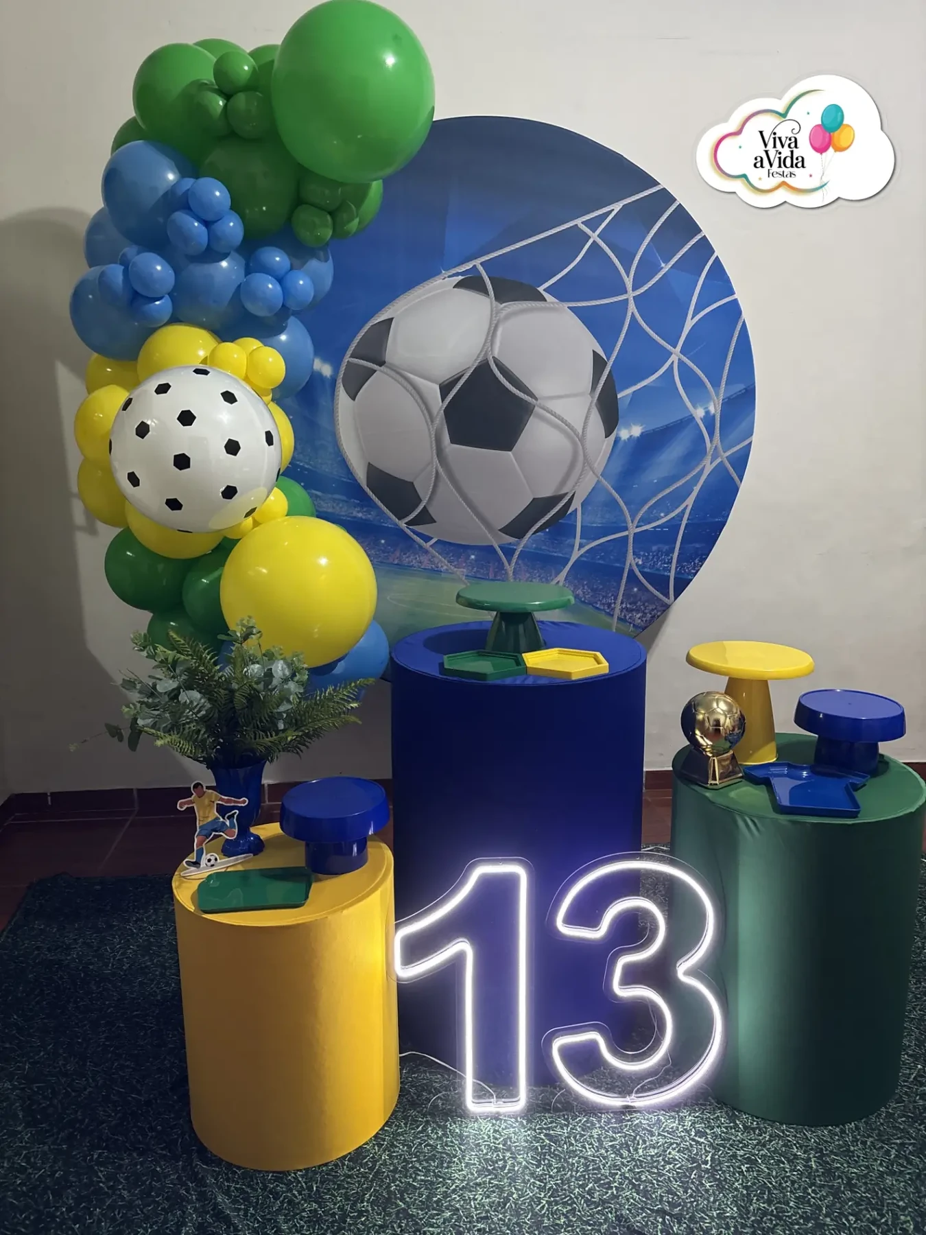 Futebol para comemorar